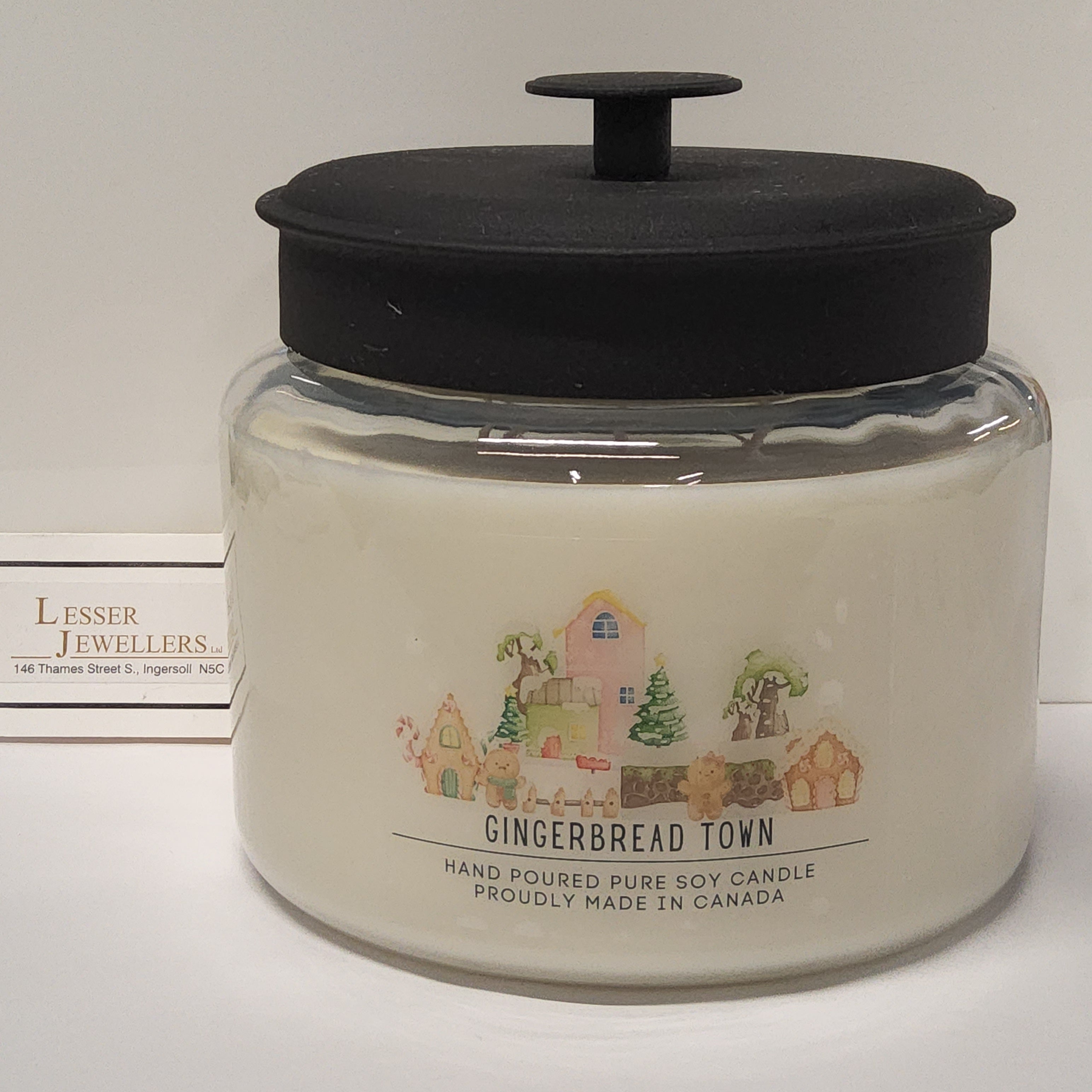 Gingerbread Town 5-Wick Soy Wax Candle 64oz