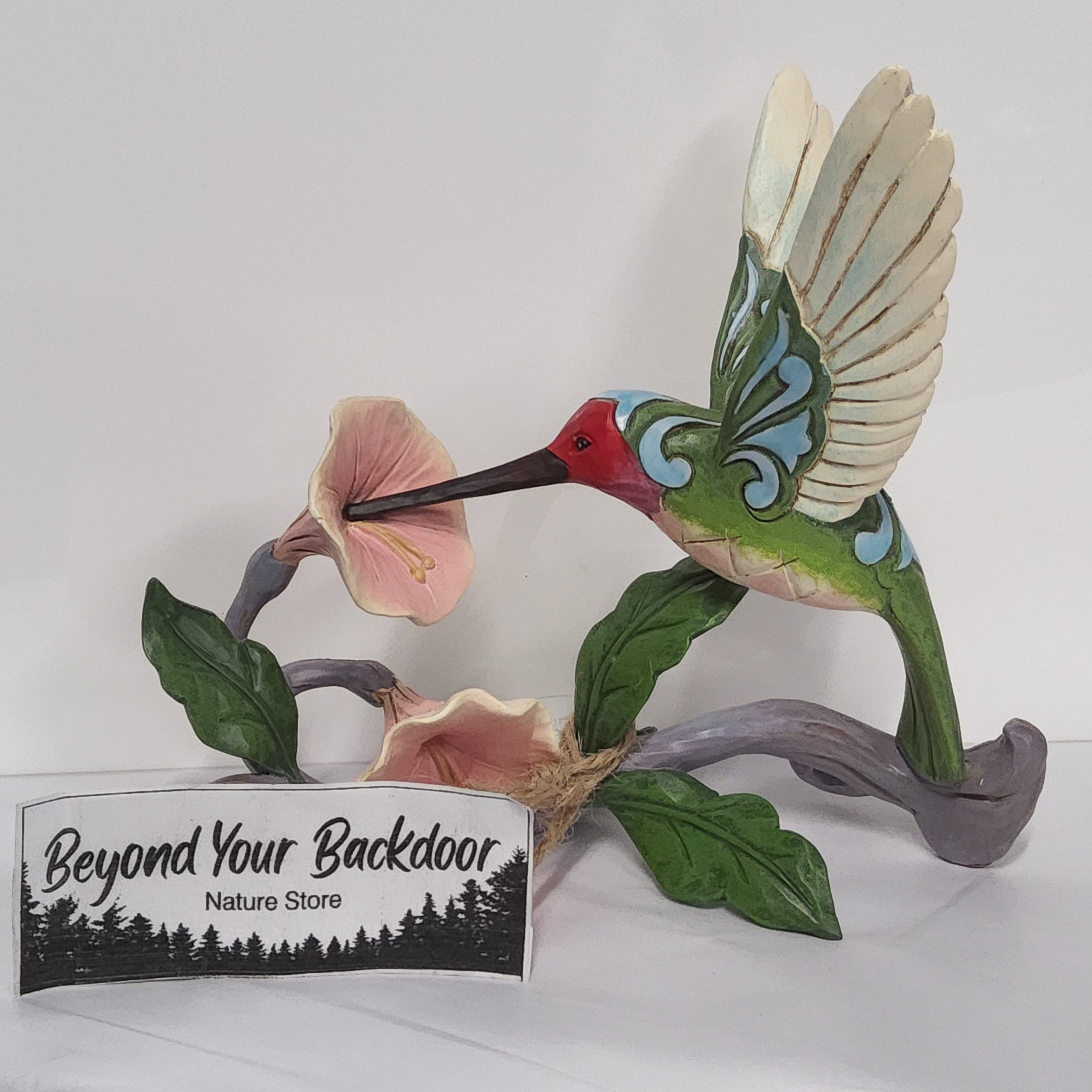 Enesco / Jim Shore Bird Figurine - Hummingbird - "Blossoms and Beauty" 6008417