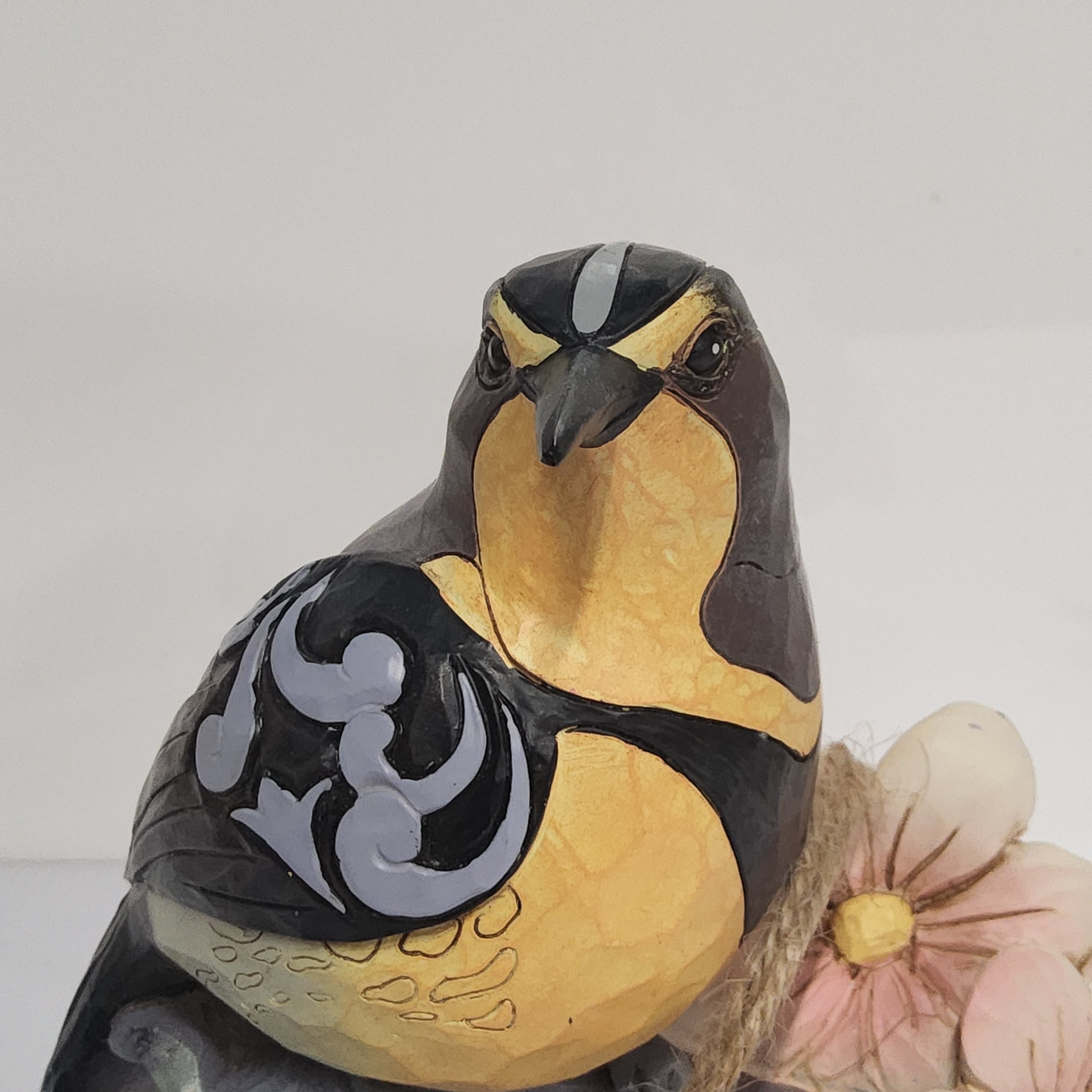Enesco / Jim Shore Bird Figurine - Meadowlark - "Grassland Beauty" 6012265