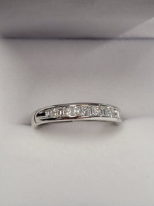 Diamond Anniversary Ring (Baguette and Round Cut) SRB5608
