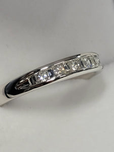 Diamond Anniversary Ring (Baguette and Round Cut) SRB5608