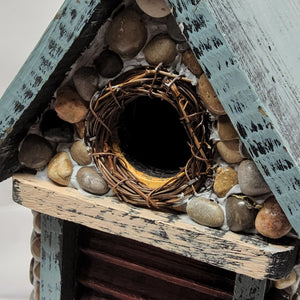 Birdhouse - Rustic + Stones