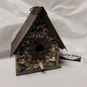 Birdhouse - Flower + Stones