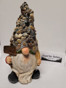 Gnome Figurine - Stones - 8 inch
