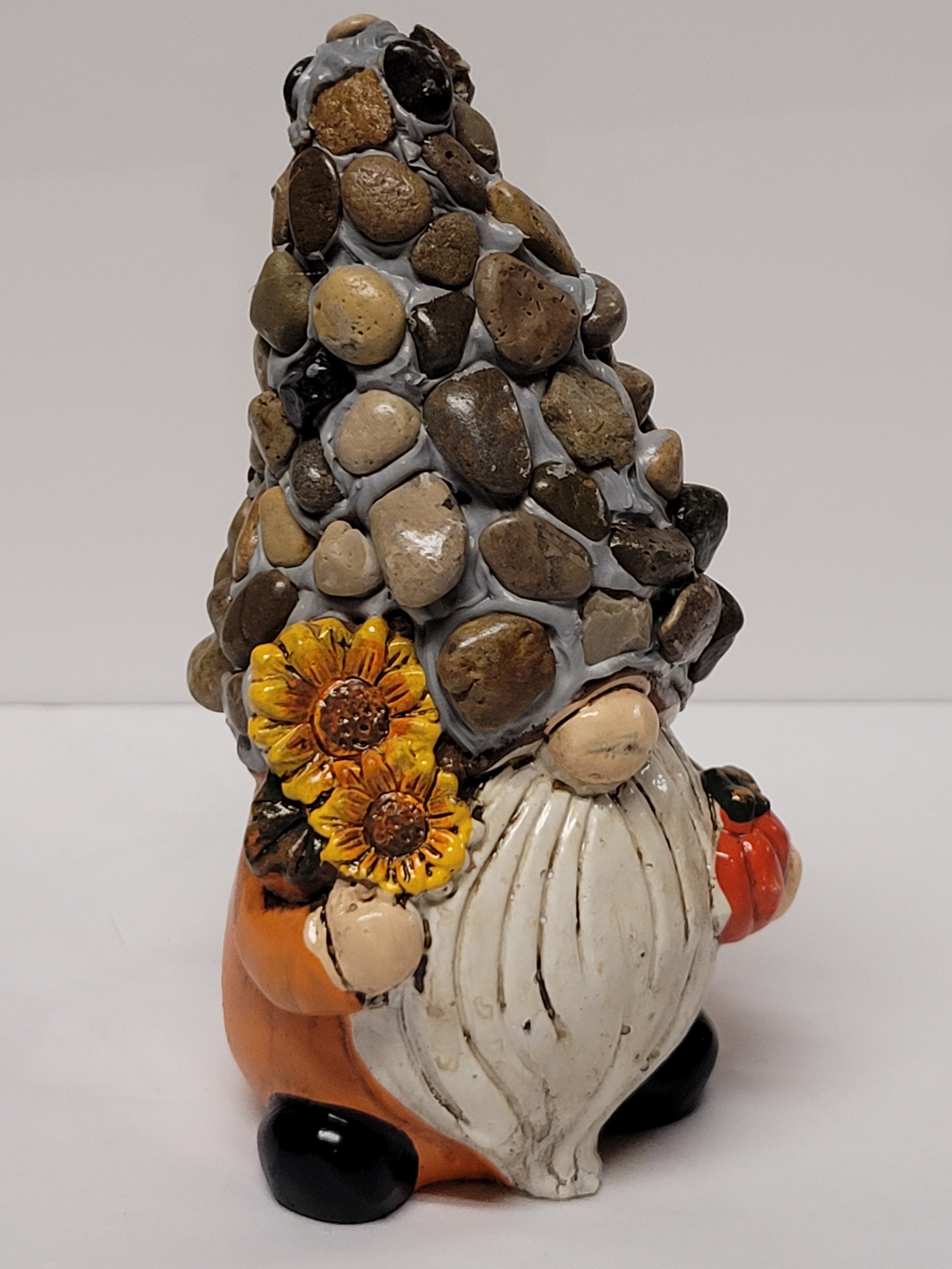 Gnome Figurine - Stones - 5 inch