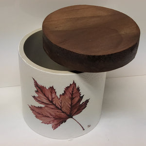 Cement Vessel - Maple Leaf