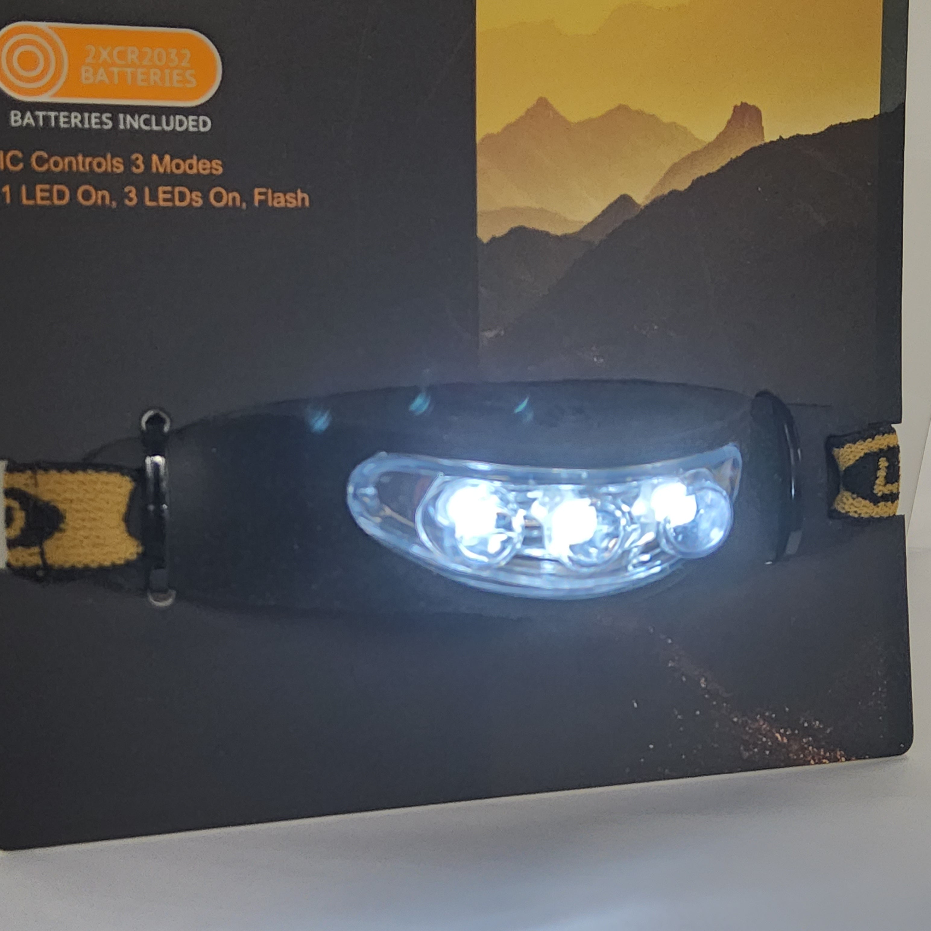 Ace Camp Ultralite 3-LED Headlight 1016
