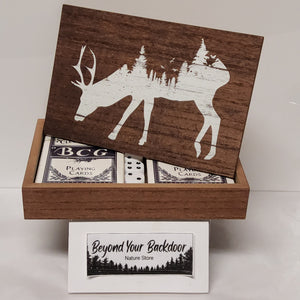 Playing Cards with Dice Set - Deer 25564