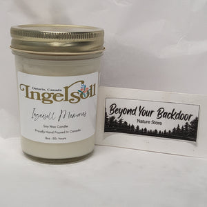 Ingersoll Soy Wax Candle - Ingersoll Memories - 8oz - 50+ hour burn time