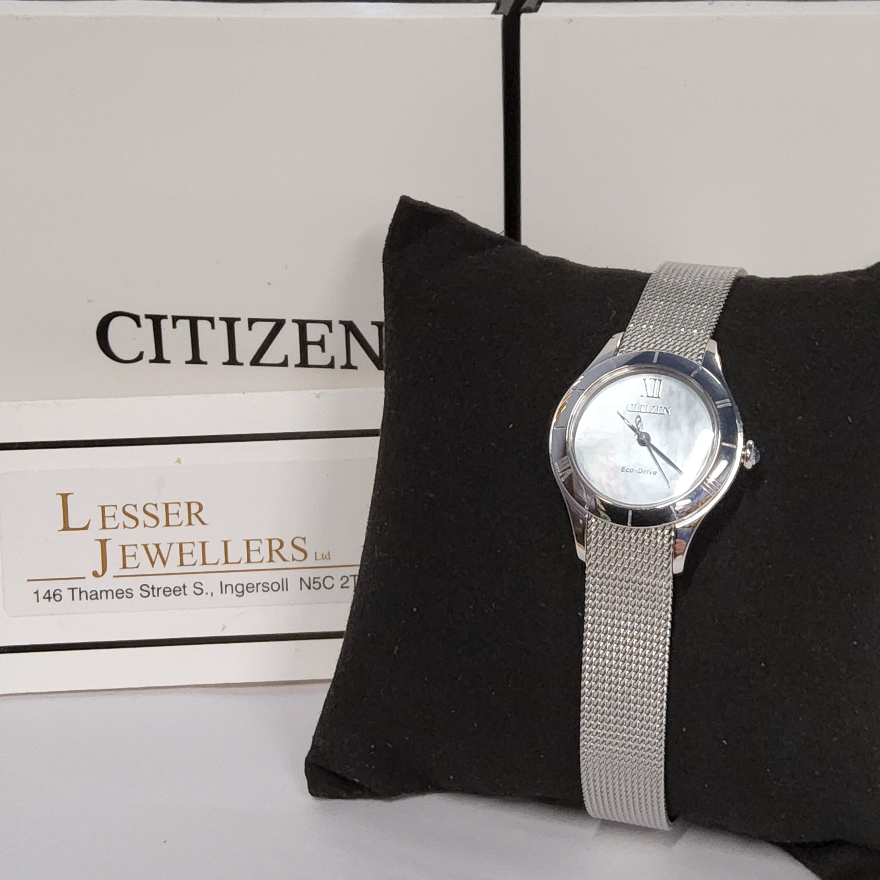 Citizen Eco-Drive Stainless Steel Watch EM0780-83D