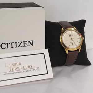 Citizen Eco-Drive Stainless Steel Watch AW0092-07Q