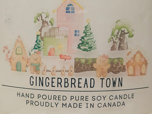 Gingerbread Town 5-Wick Soy Wax Candle 64oz