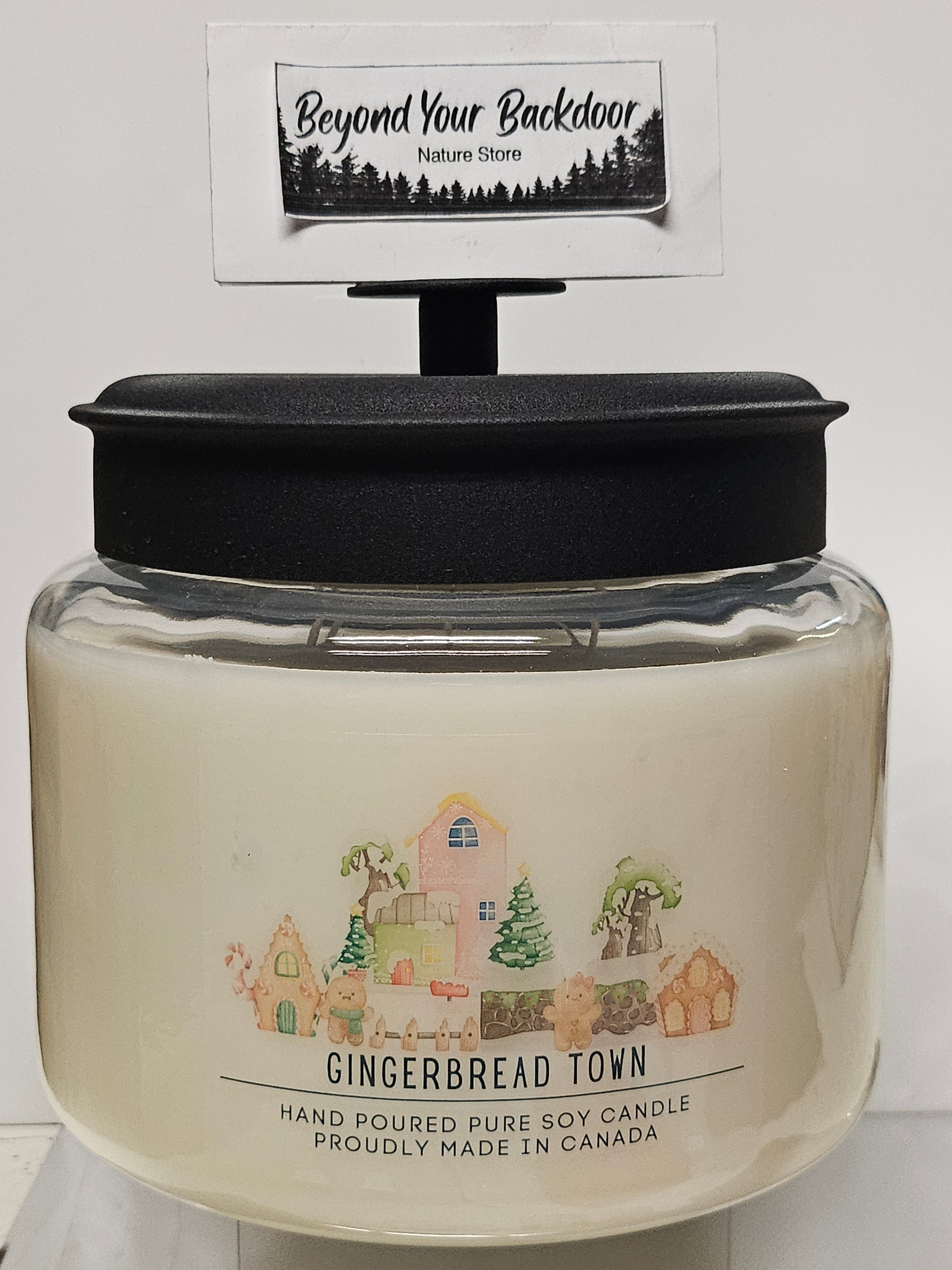 Gingerbread Town 5-Wick Soy Wax Candle 64oz