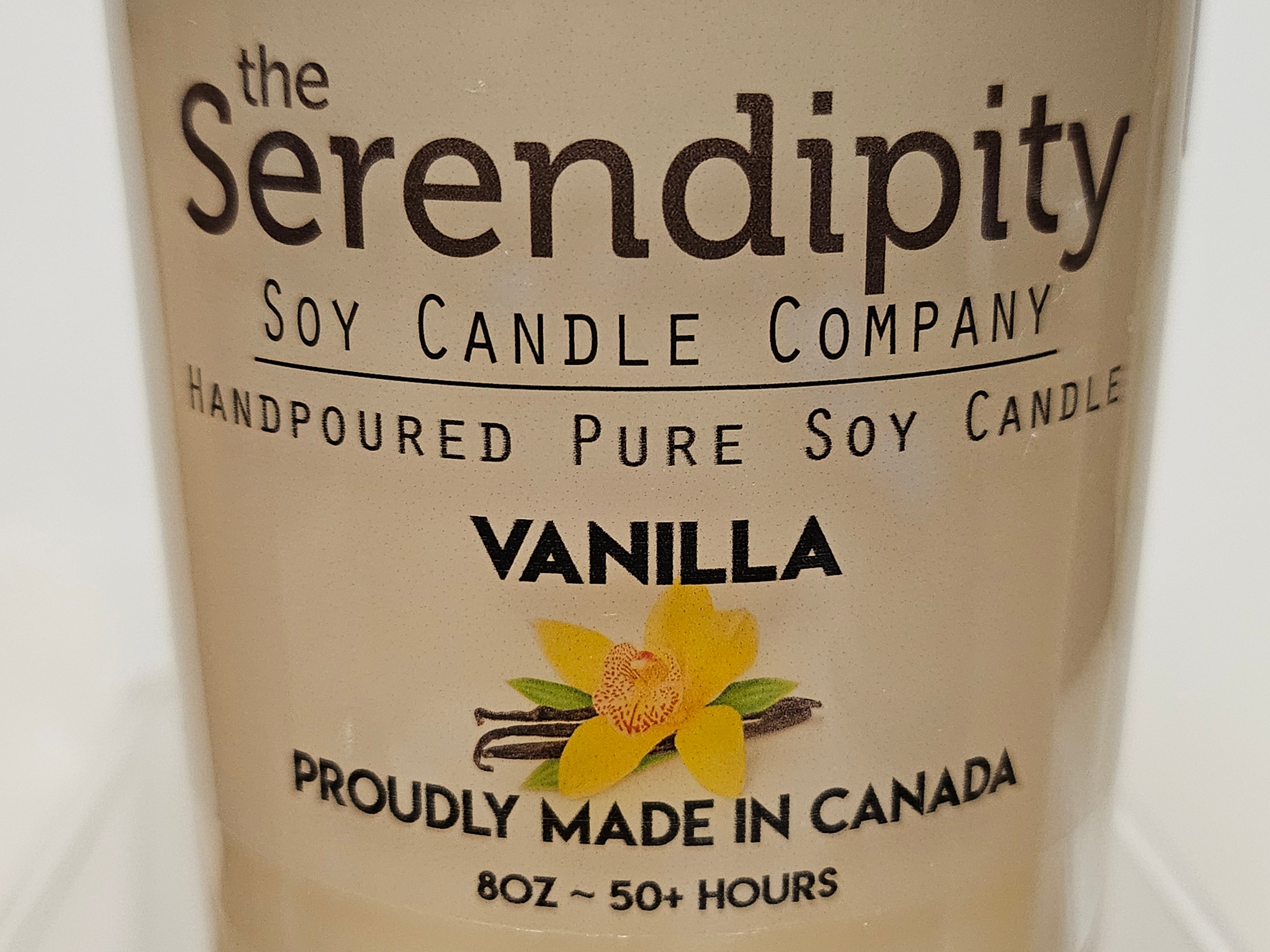 Serendipity Soy Wax Candle - Vanilla 8oz