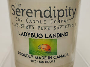 Serendipity Soy Wax Candle - Ladybug Landing 8oz