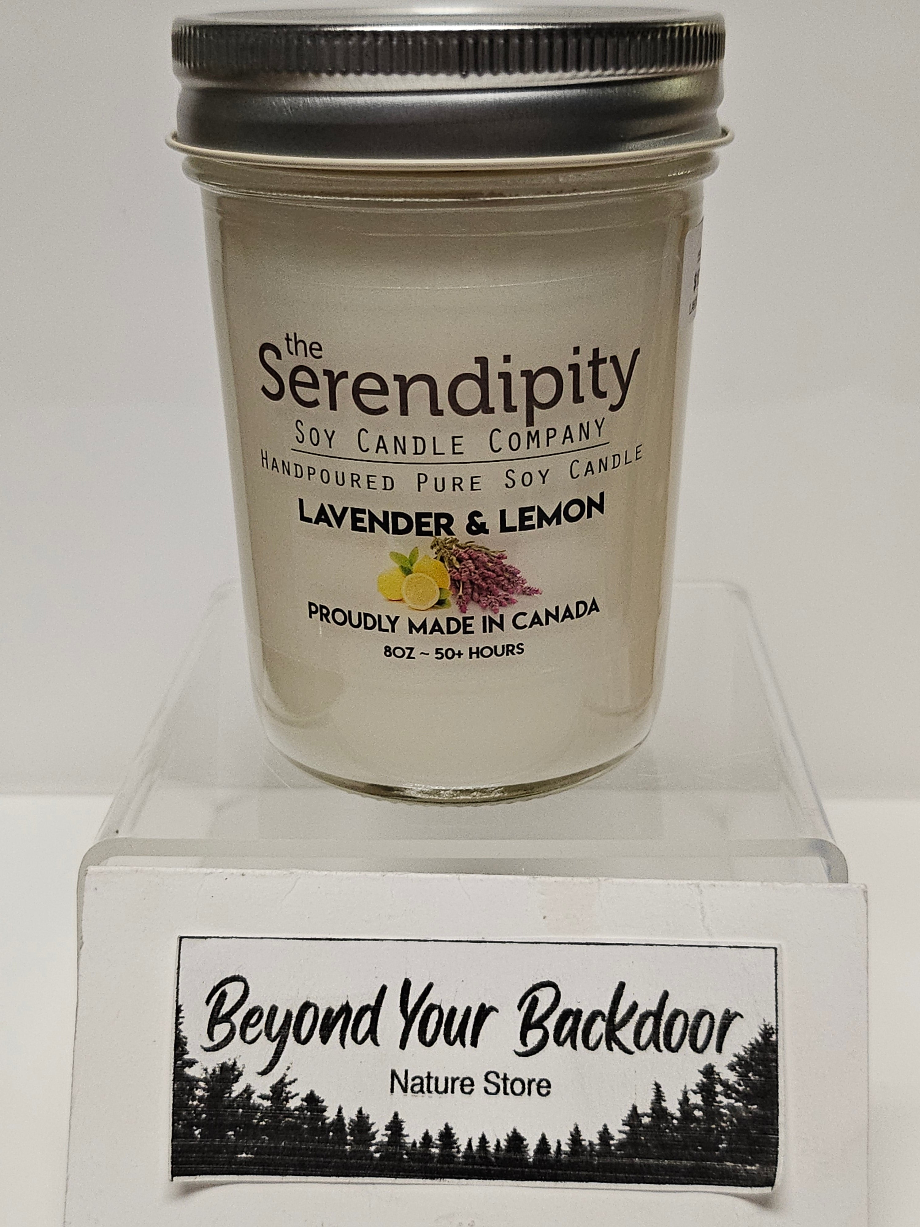 Serendipity Soy Wax Candle - Lavender & Lemon 8oz
