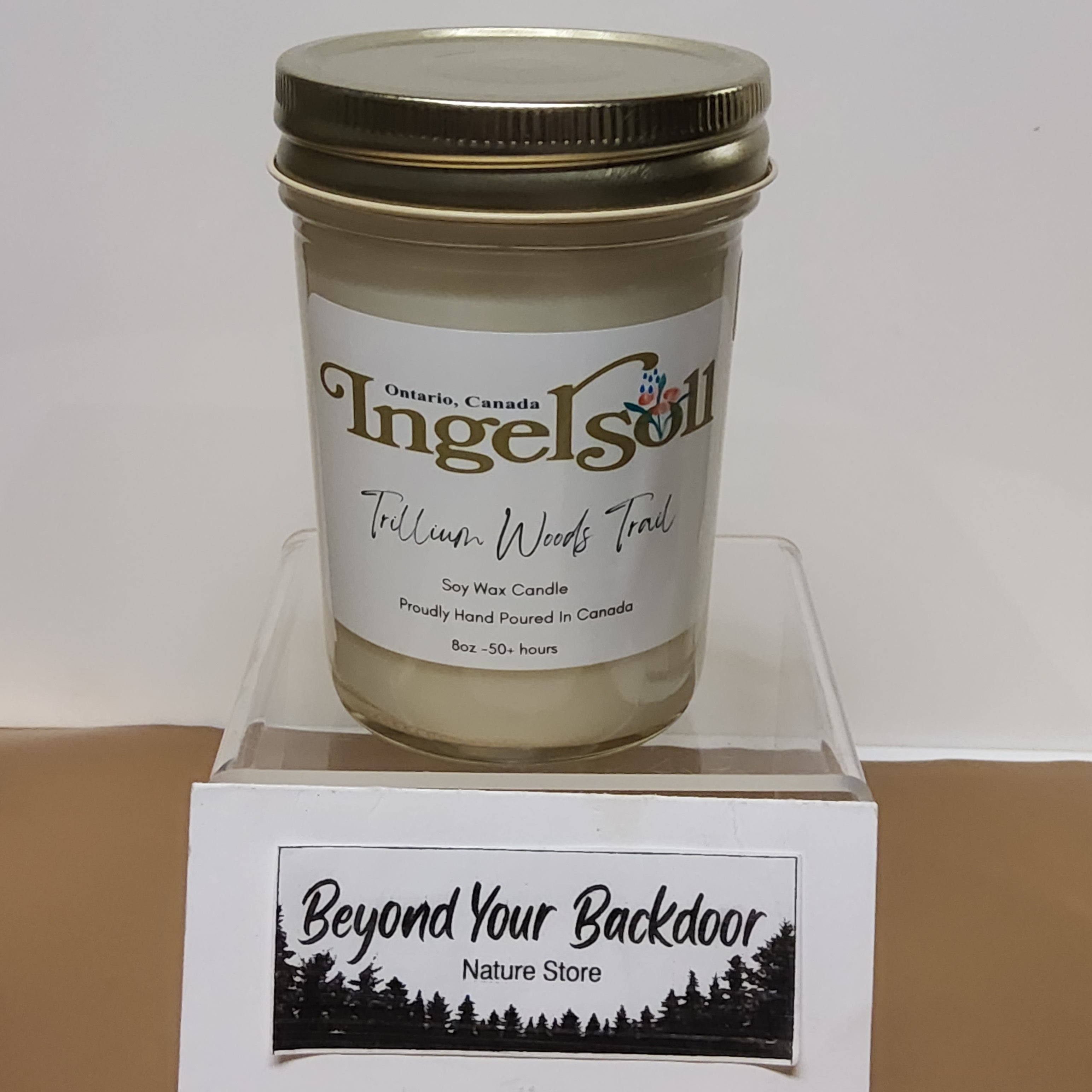 Ingersoll Soy Wax Candle - Trillium Woods Trail - 8oz