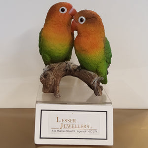 Bird Figurine - Lovebirds on Branch 87758-C