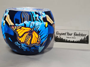 Tea Light Holder - Monarch Butterfly - 165015