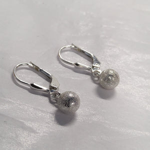 S/SEarrings - Sparkle ball - 6mm - 7035