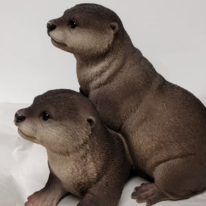Animal Figurine - Playful Otters 87991-E