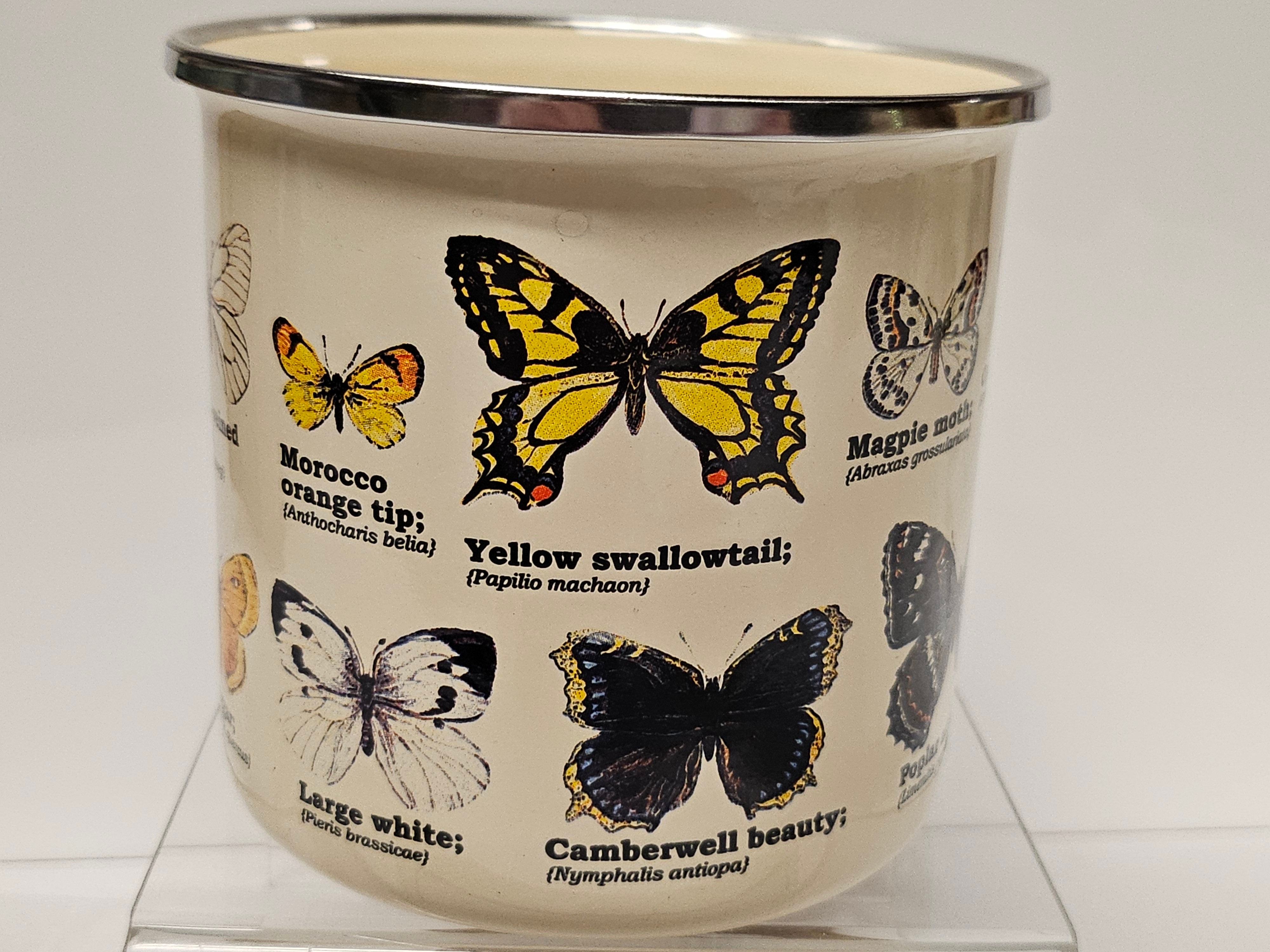 Enamel Mug - Butterflies - GR270100