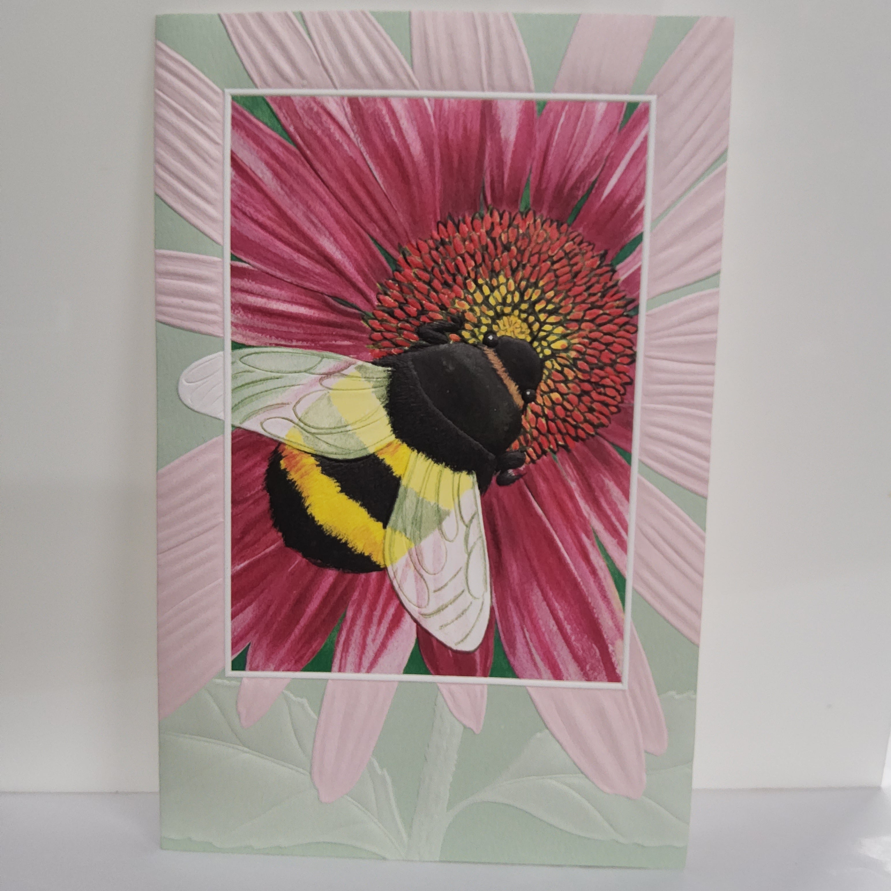 Greeting Card - Thank You - Bumblebee - Pumpernickel Press - 50425