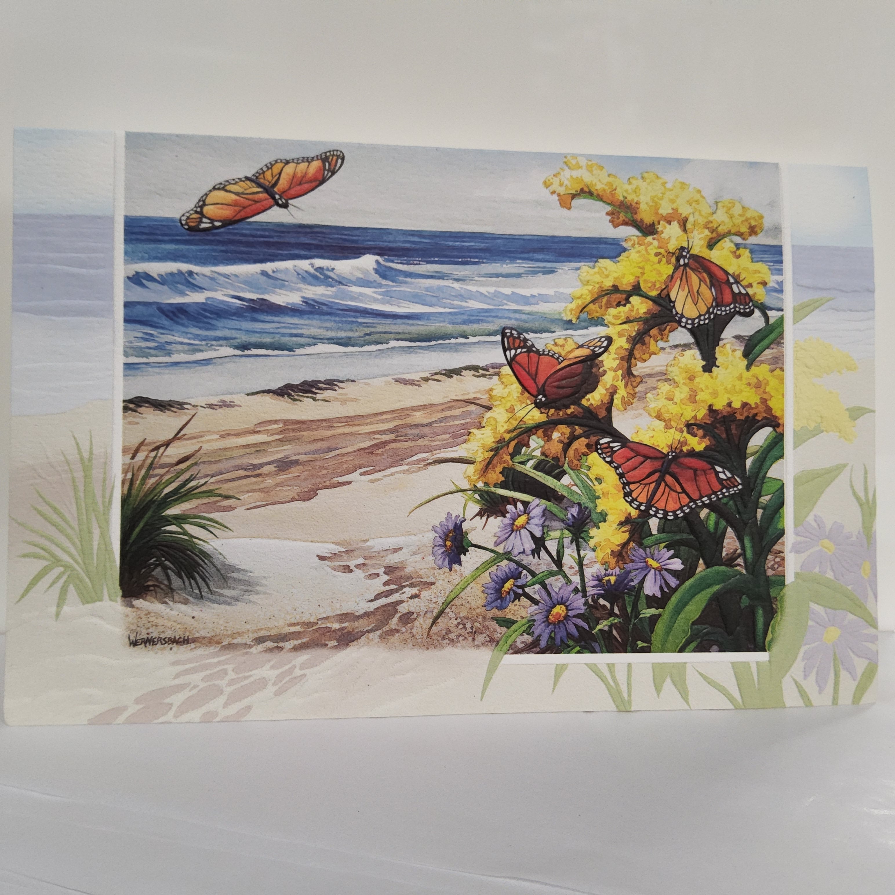 Greeting Card - Get Well - Butterflies - Pumpernickel Press - 50611