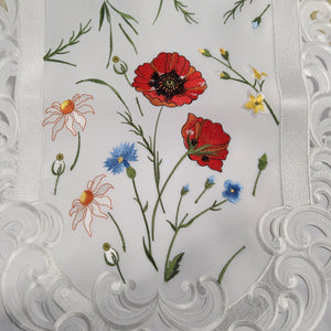Table Linen - Flowers - Assorted Sizes - A0051
