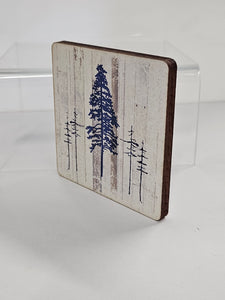 Wood Magnet - Trees - 16-0145