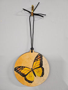 Wood Ornament - Monarch Butterfly - 17-070