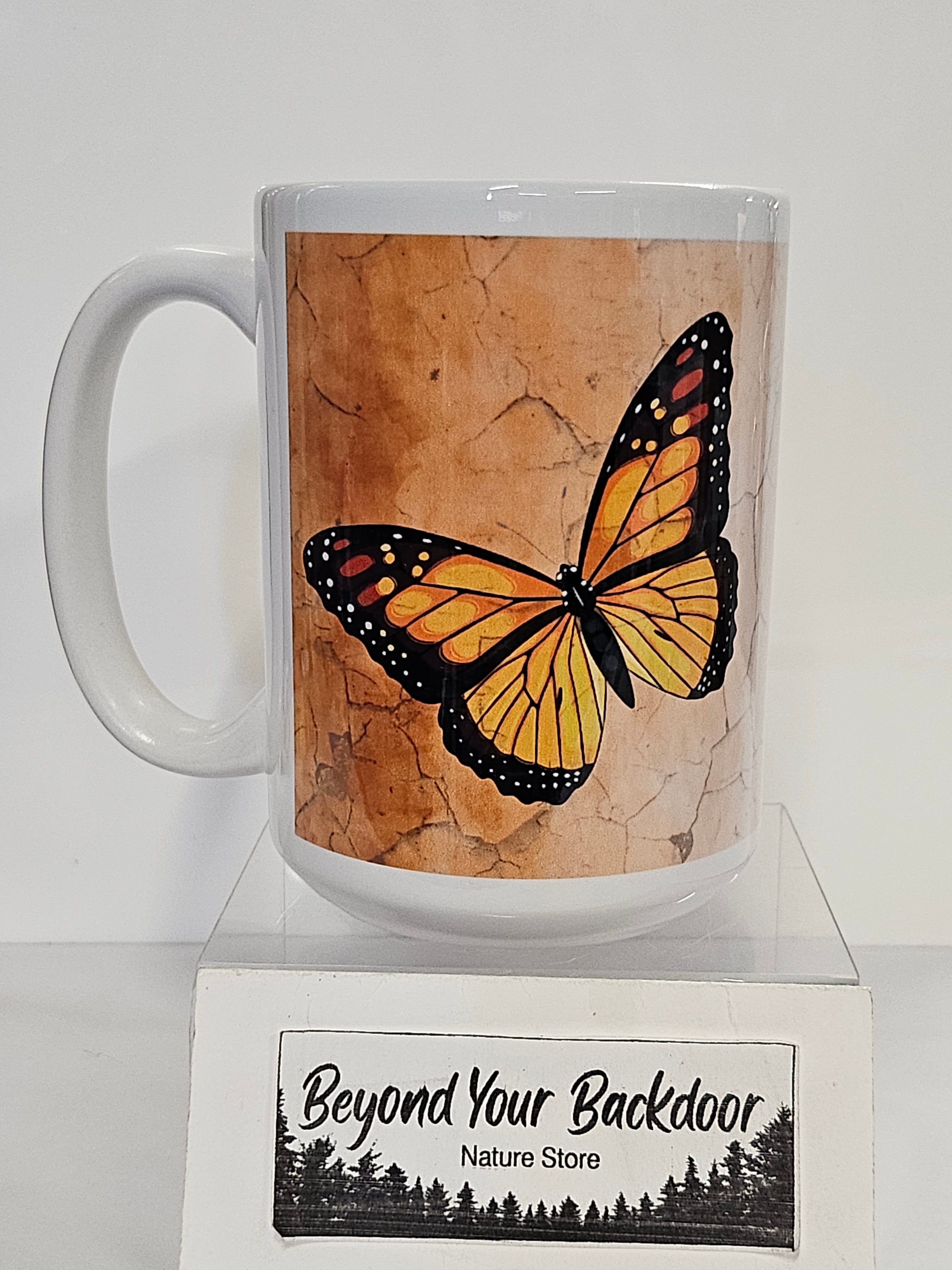 Ceramic Mug - Monarch Butterfly - 04-070