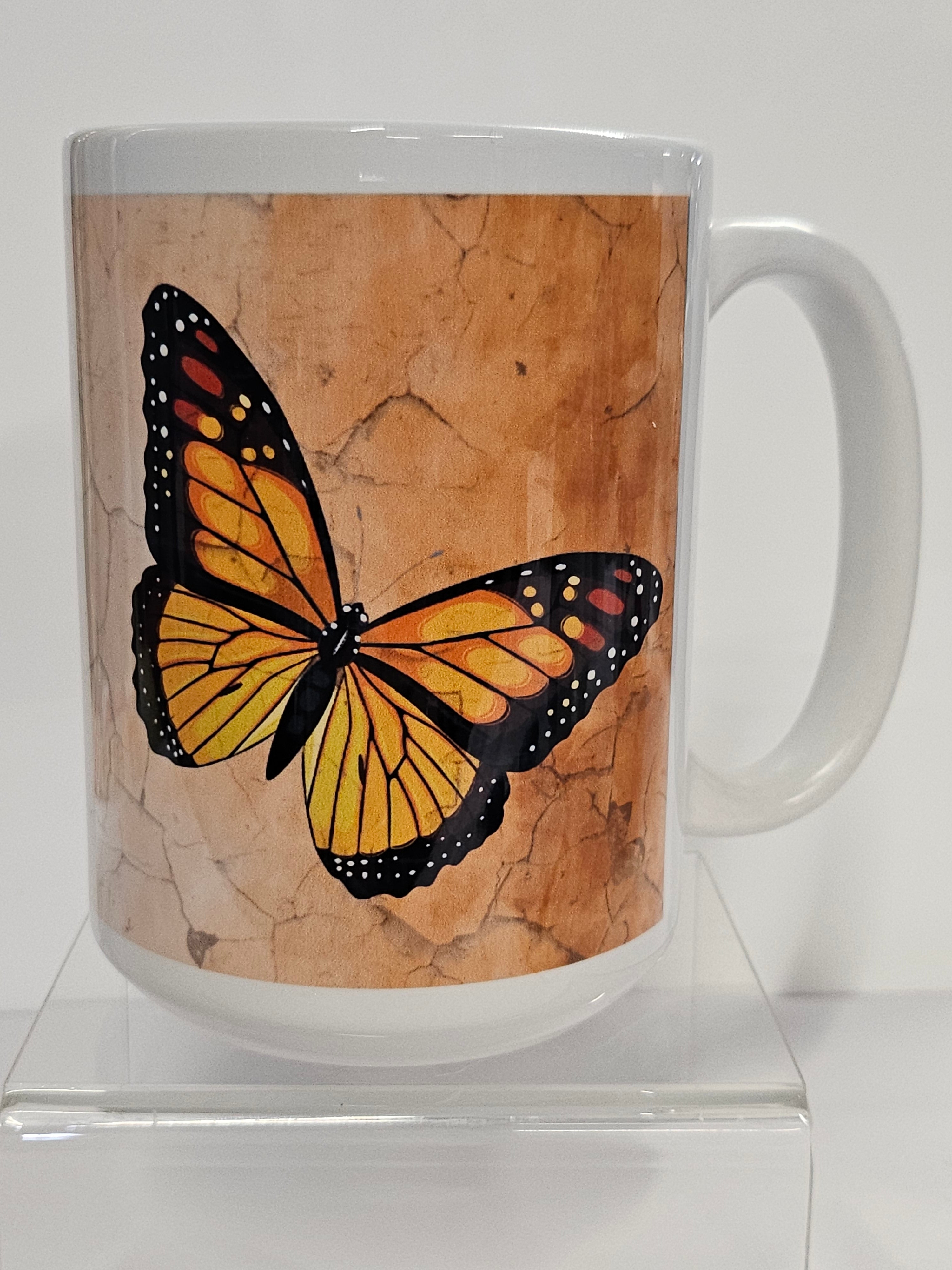 Ceramic Mug - Monarch Butterfly - 04-070