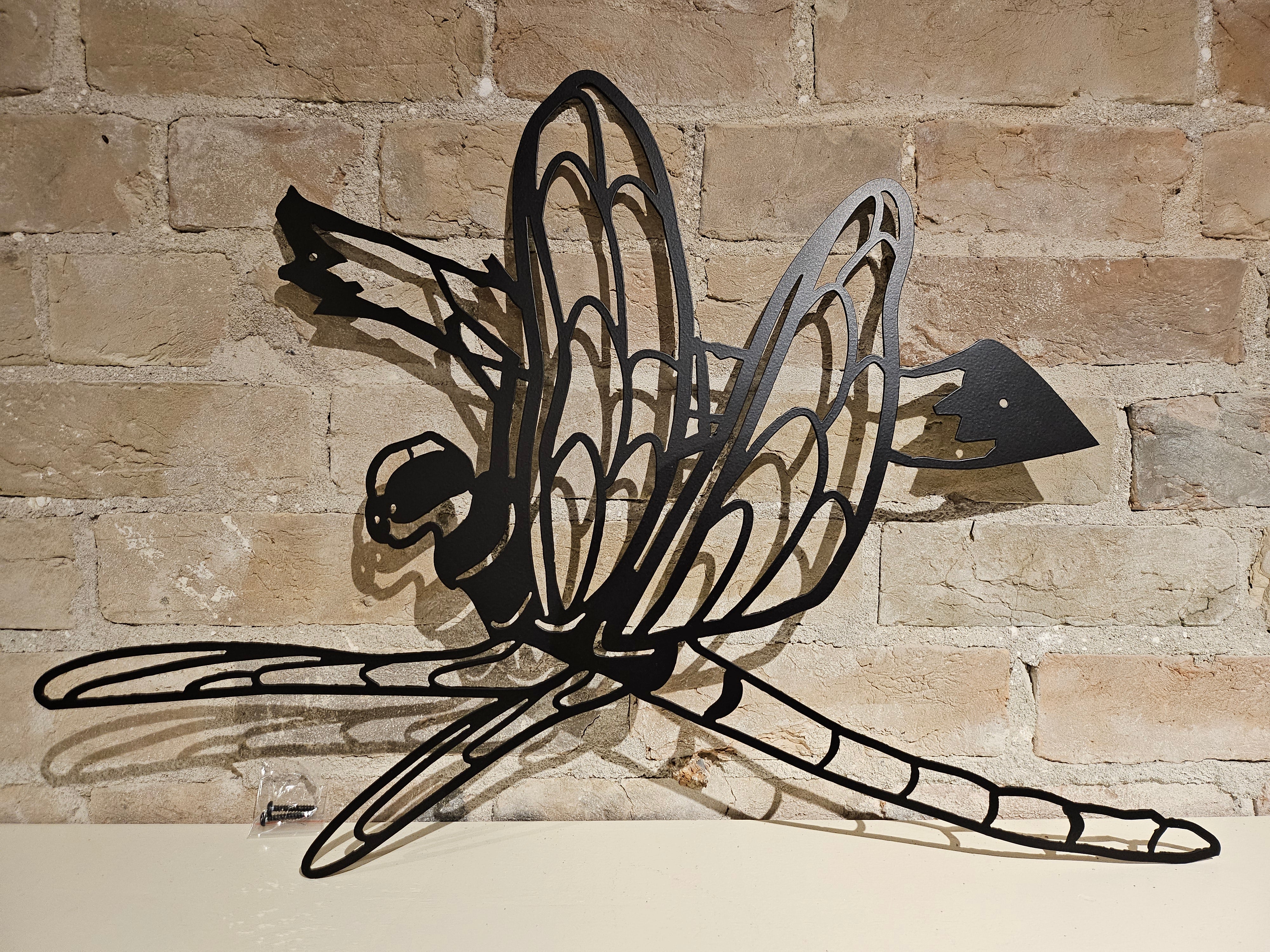Metal Wall Art - Dragonfly Silouette