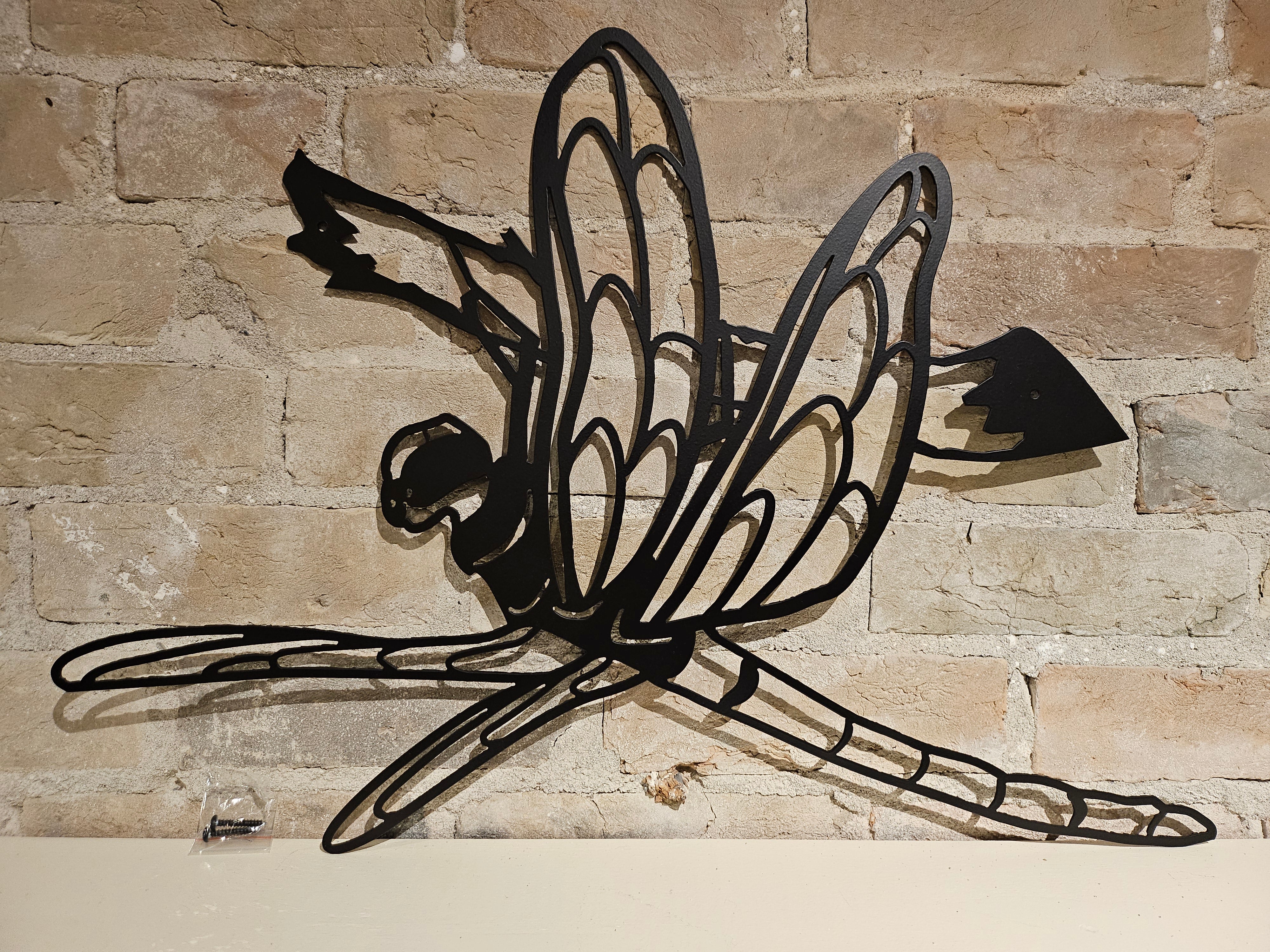 Metal Wall Art - Dragonfly Silouette