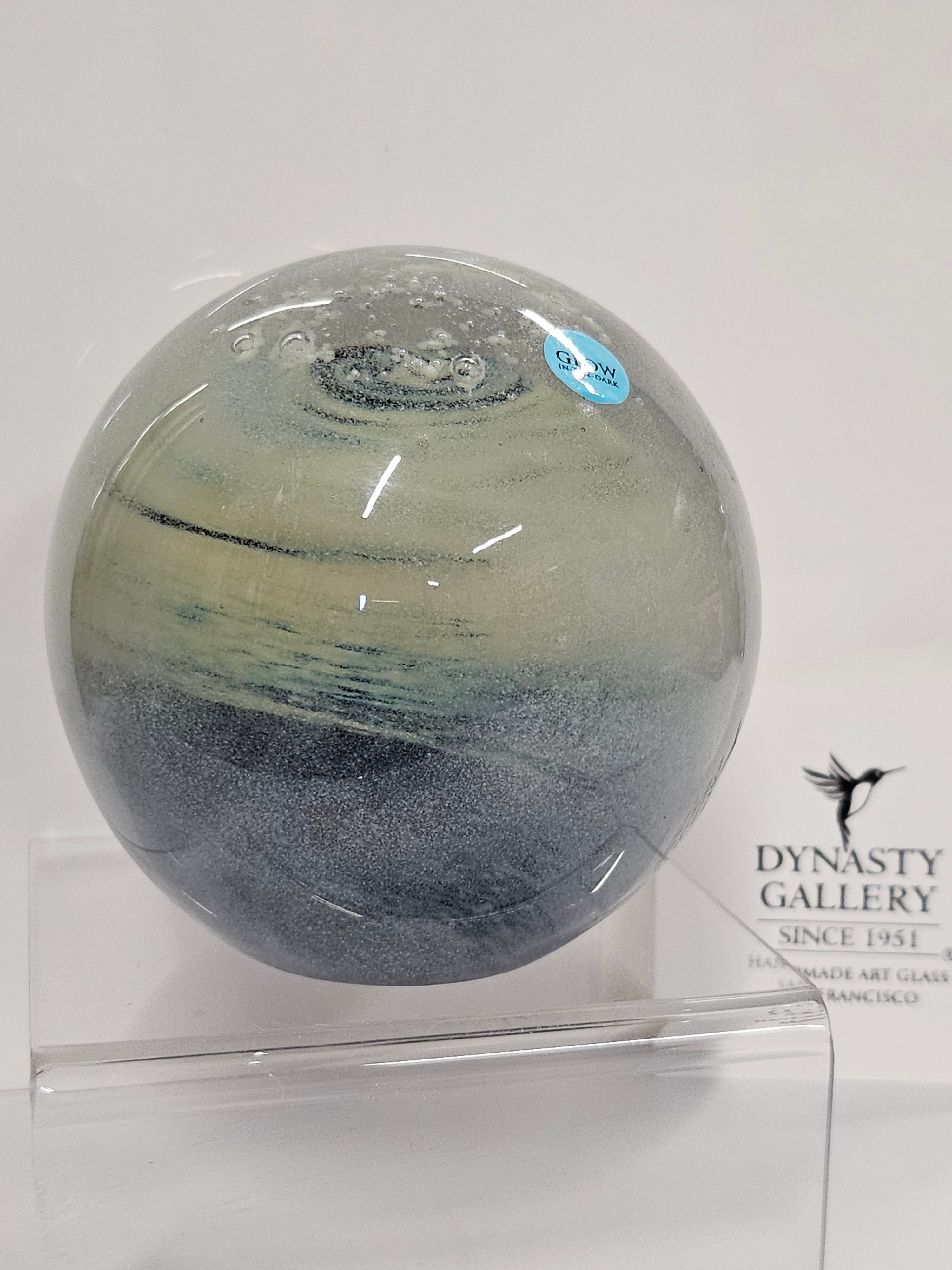 Glass Paperweight - Cosmic Dust - Glow