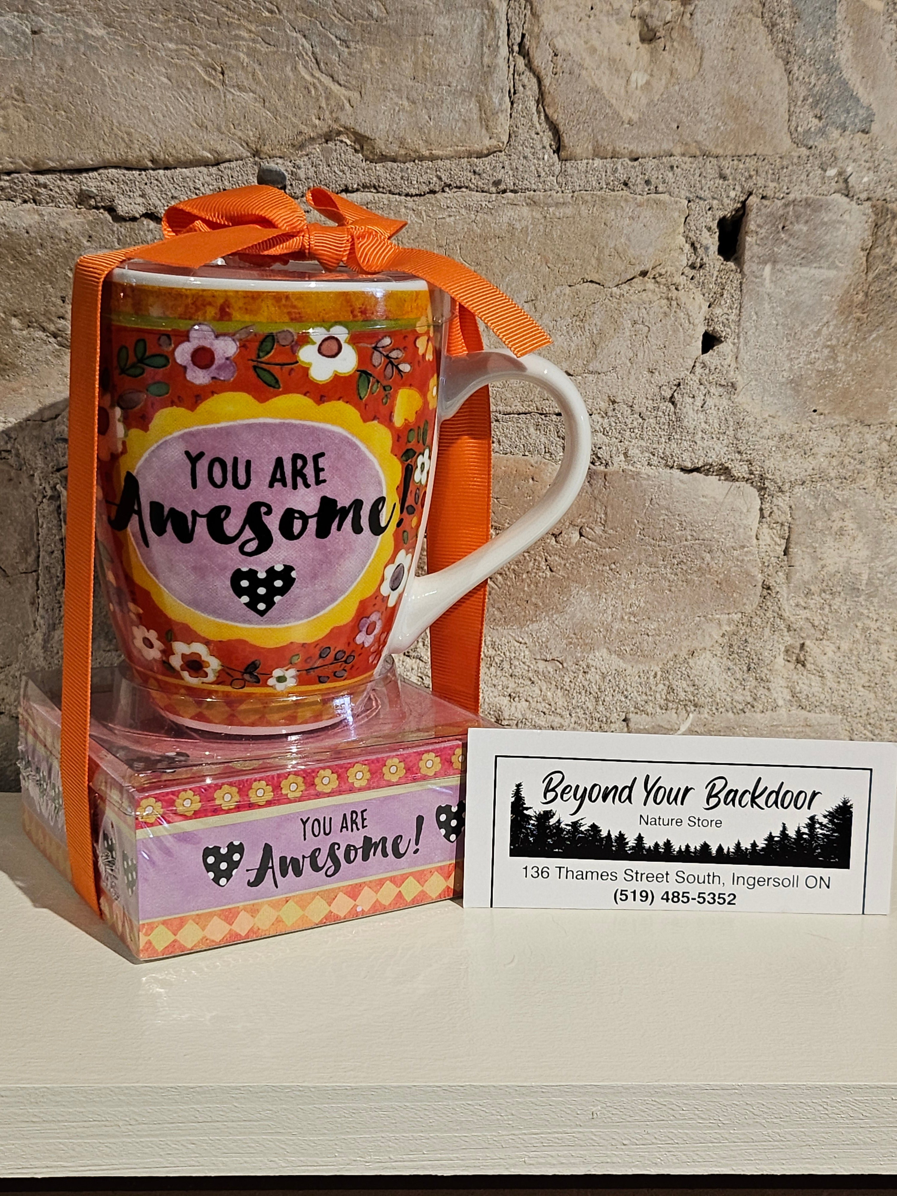 Mug and Notepad Gift Set - You Are Awesome - NB-27024