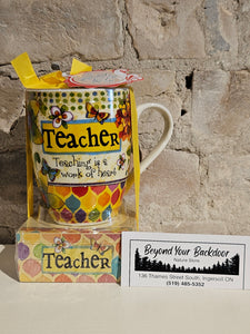 Mug and Notepad Gift Set - Teacher  - NB-25920