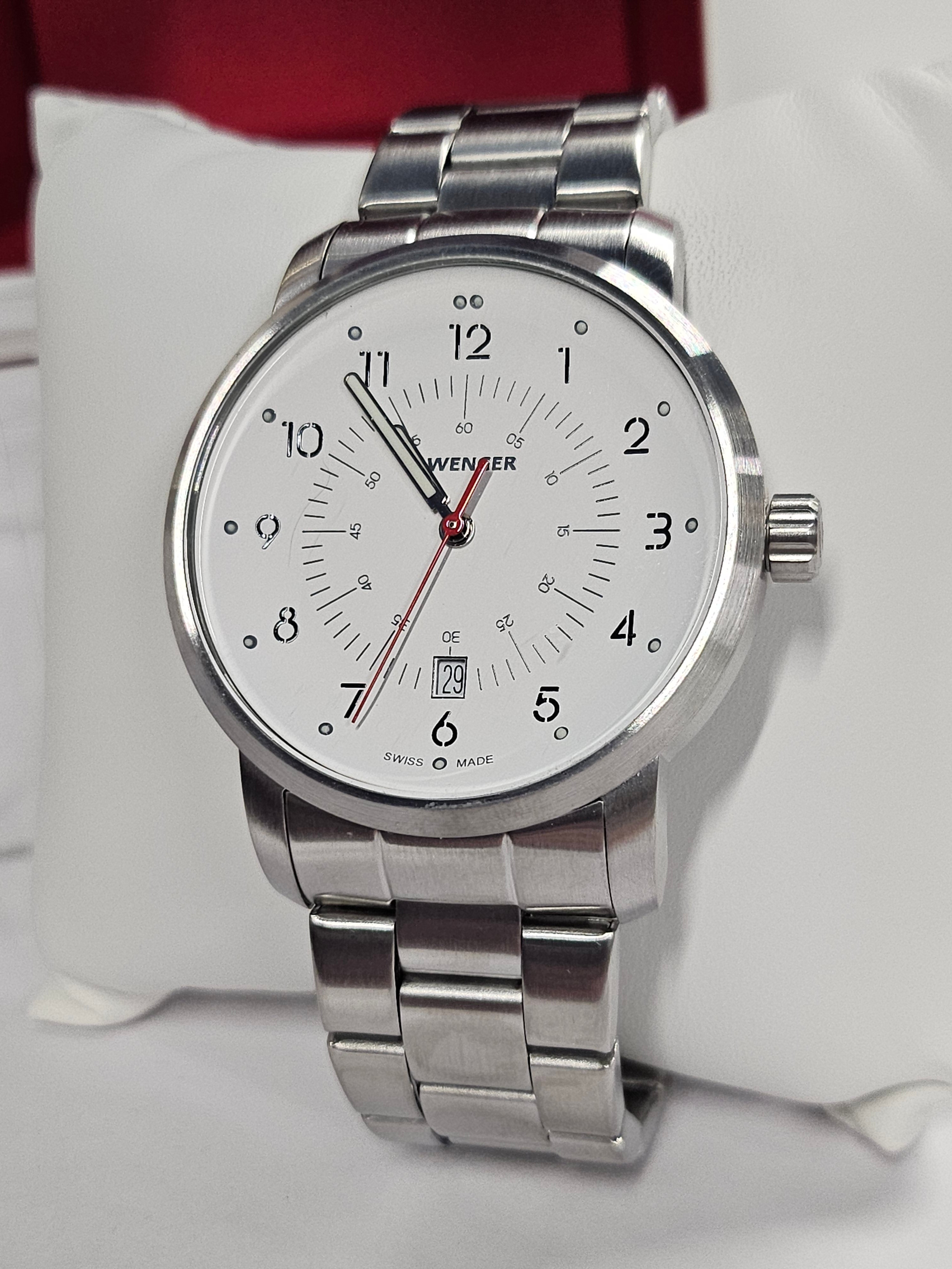 Swiss Military Stainless Steel Watch 01.1641.114