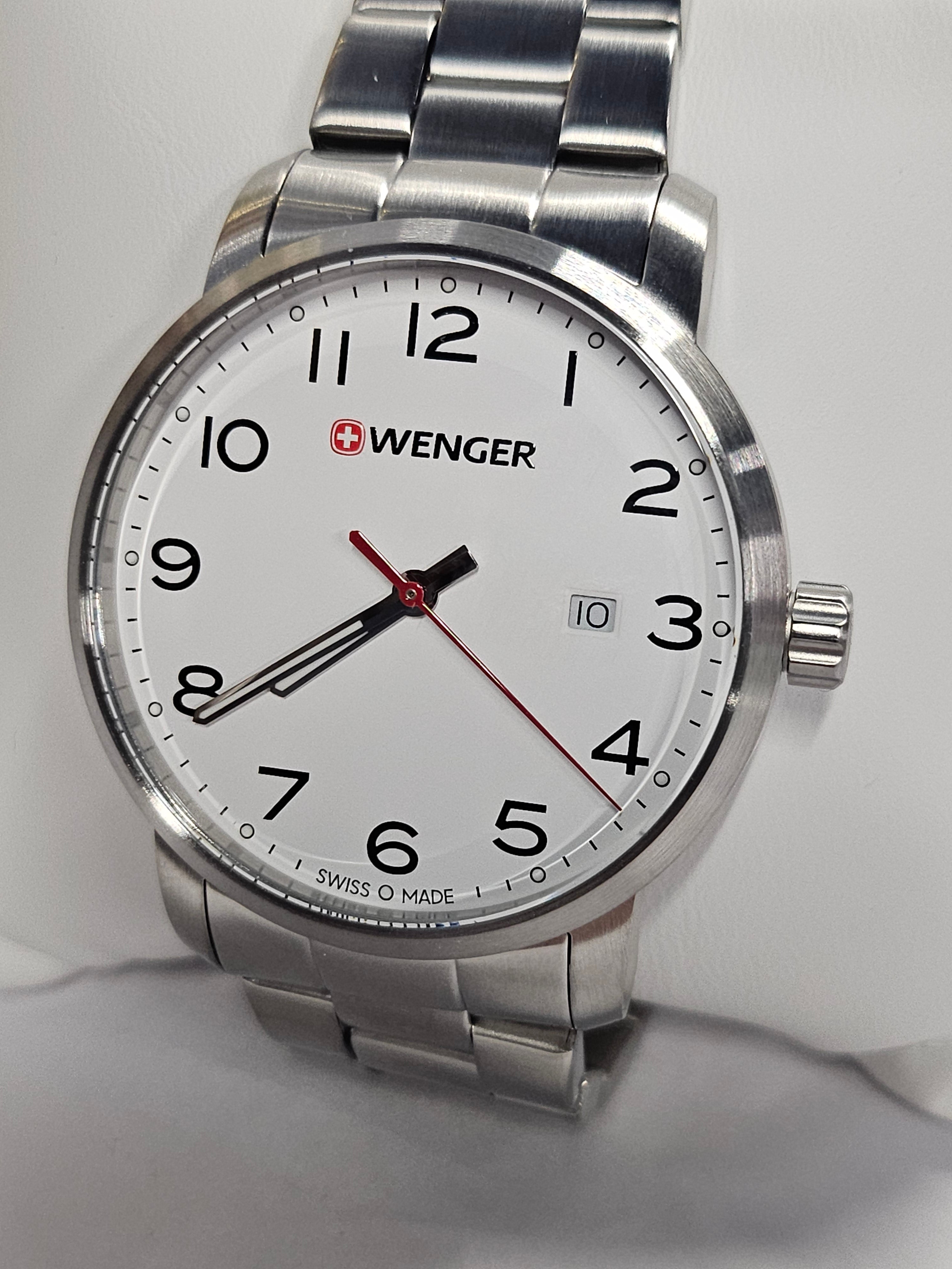 Swiss Military Stainless Steel Watch 01.1641.104