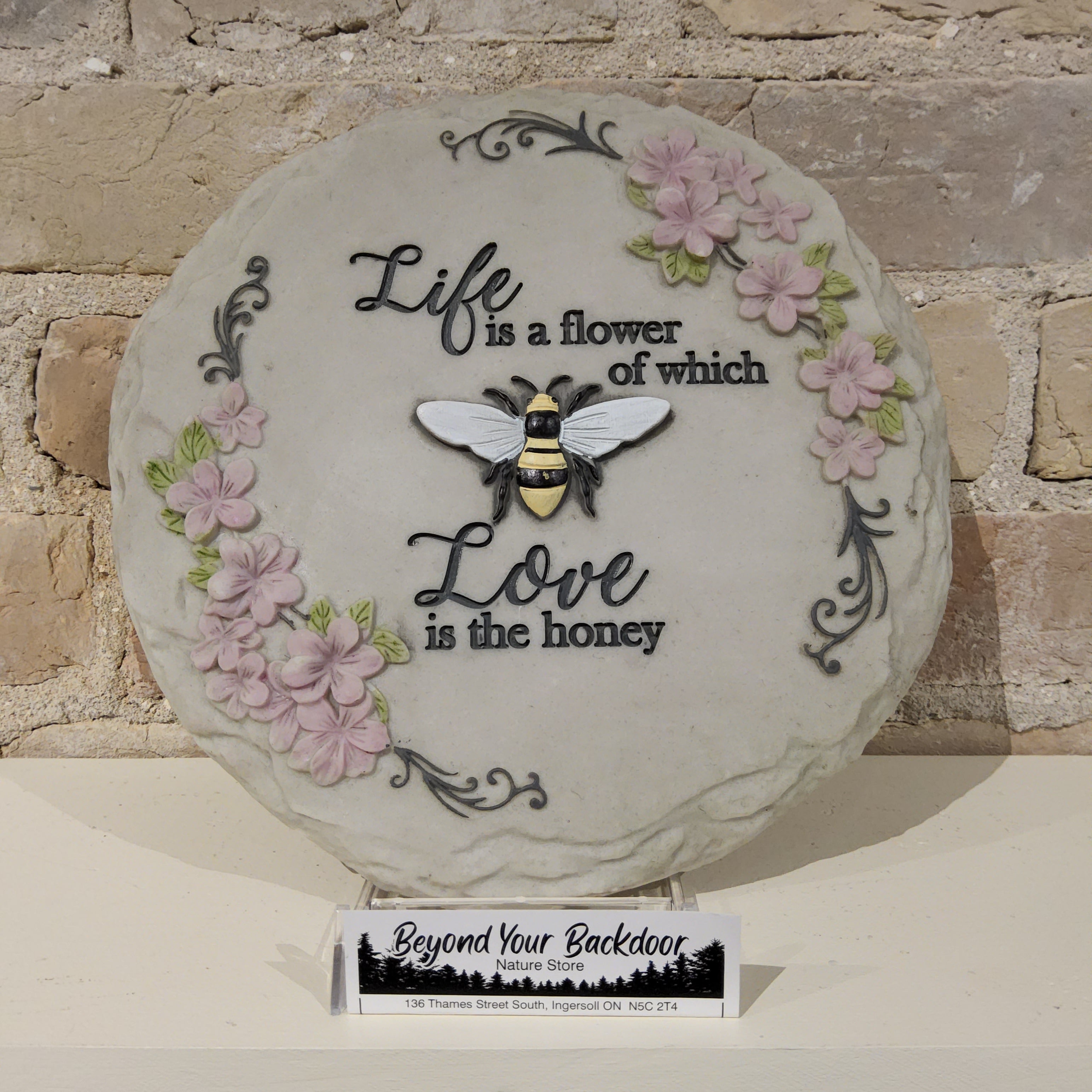 Stepping Stone / Wall Plaque - Bee - 13418