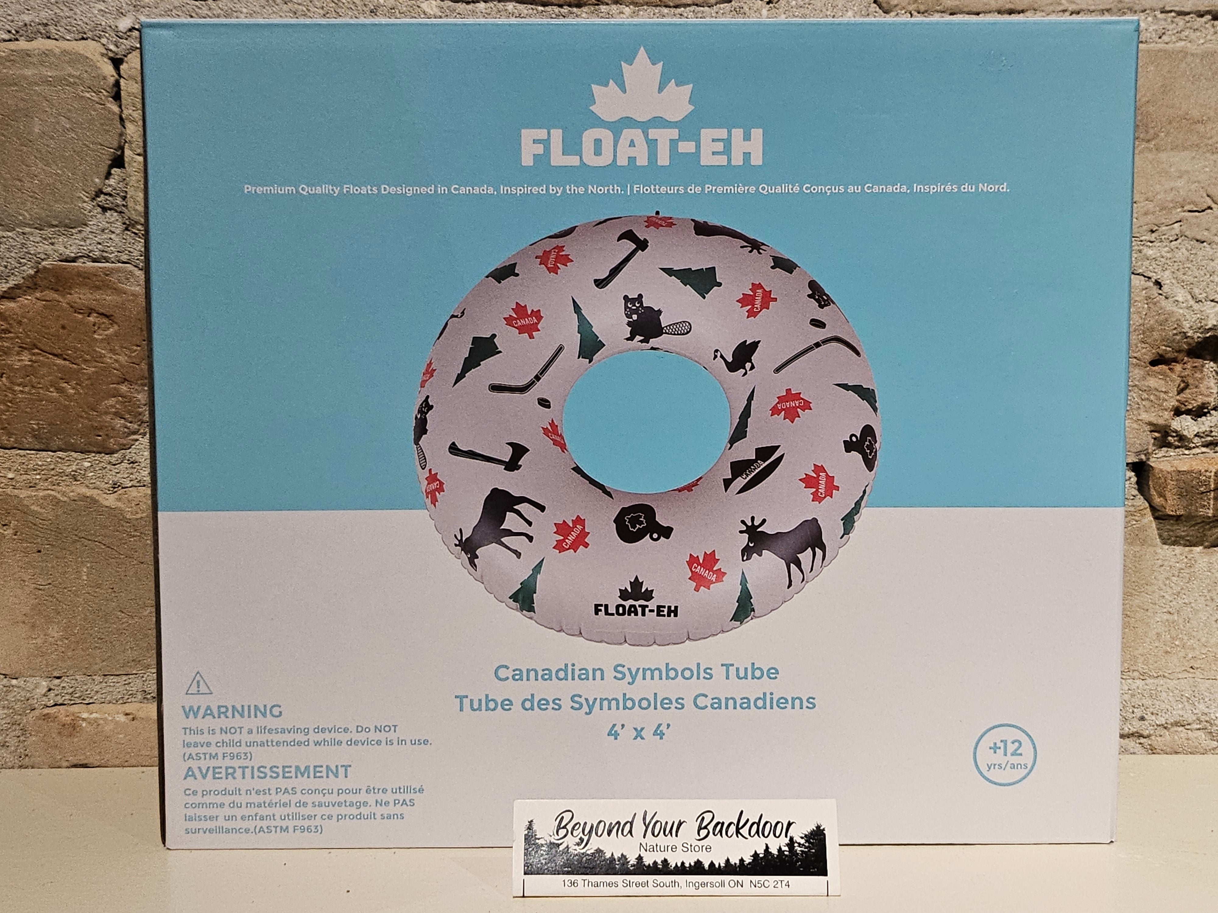 Float-Eh - Canadian Symbols Tube - For pool or lake – Lesser Jewellers