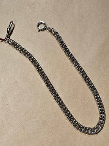 Pocket Watch Chain - Silver Plated