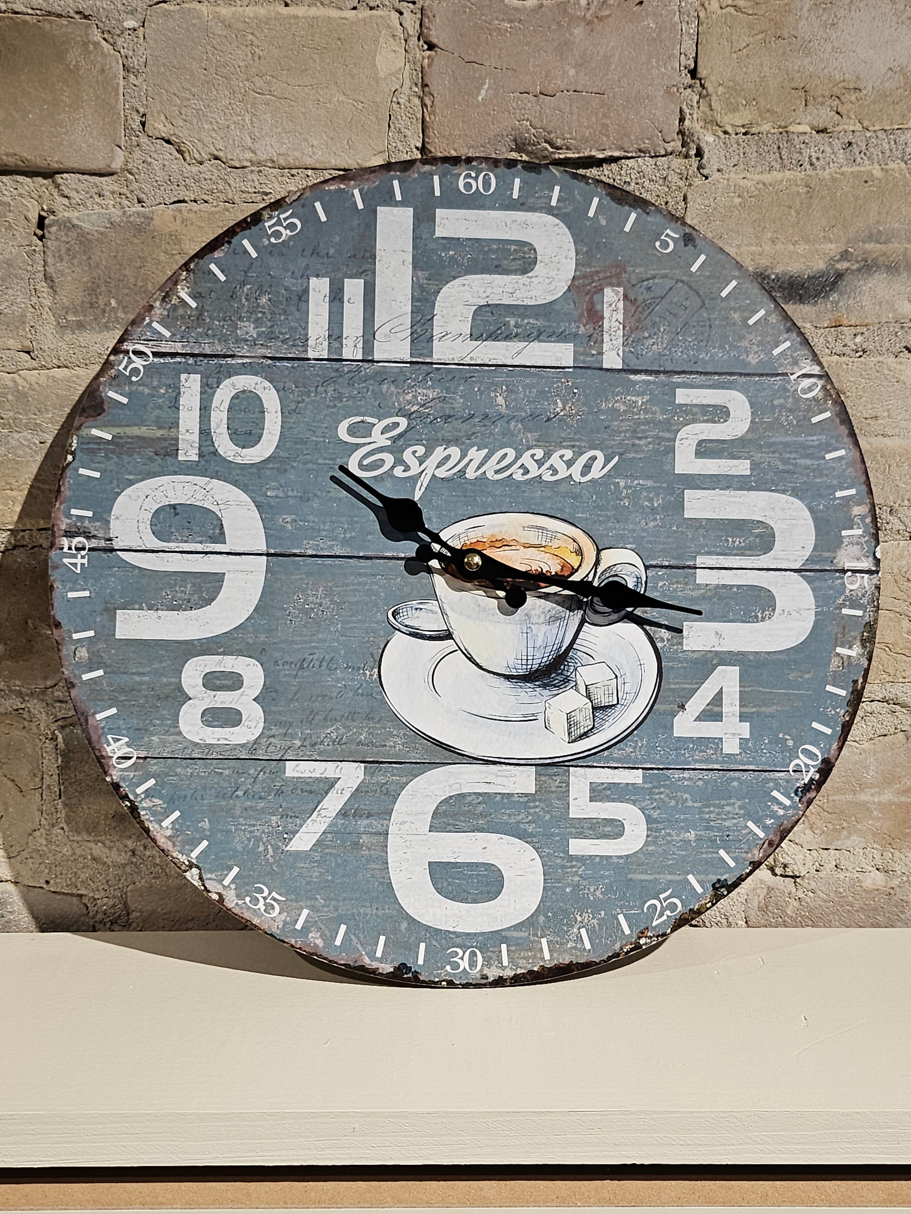 Wall Clock - Espresso-  GD93206