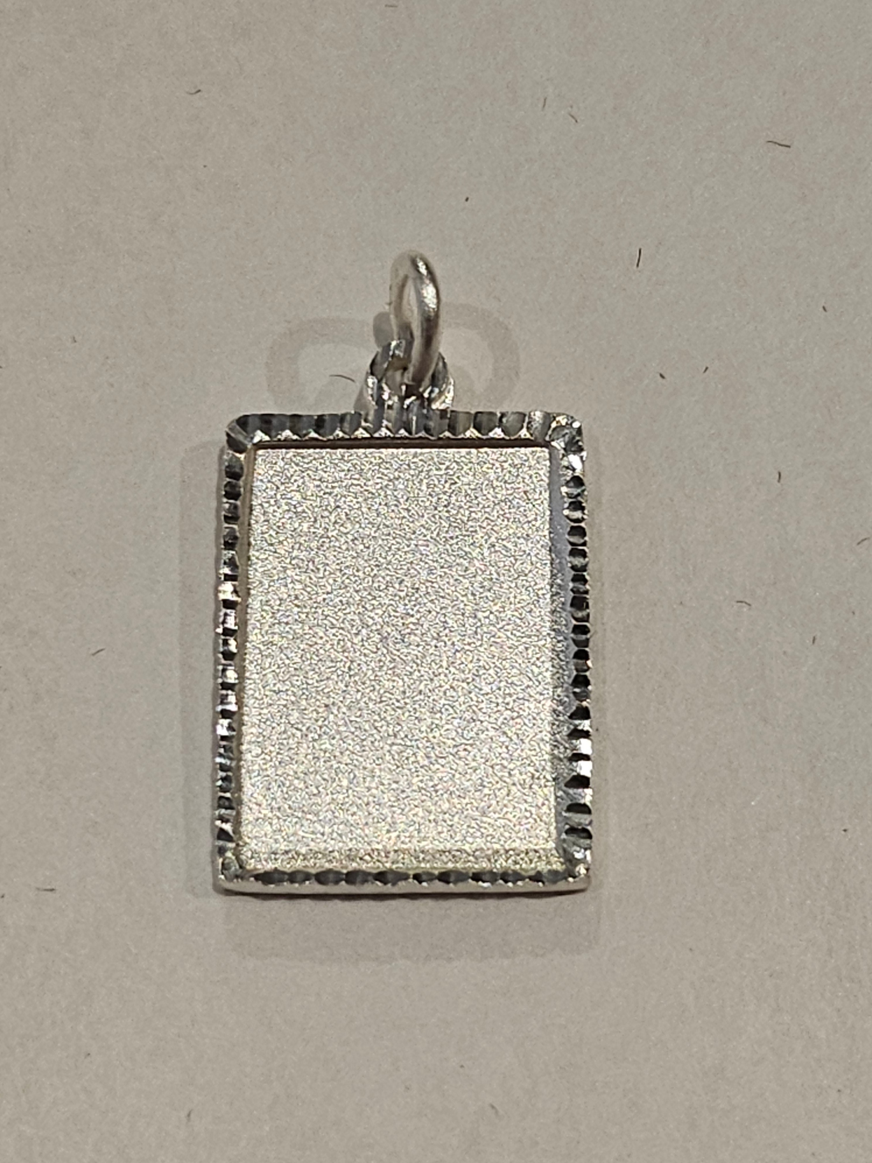 S/SCharm - ID Engravable Pendant 3634