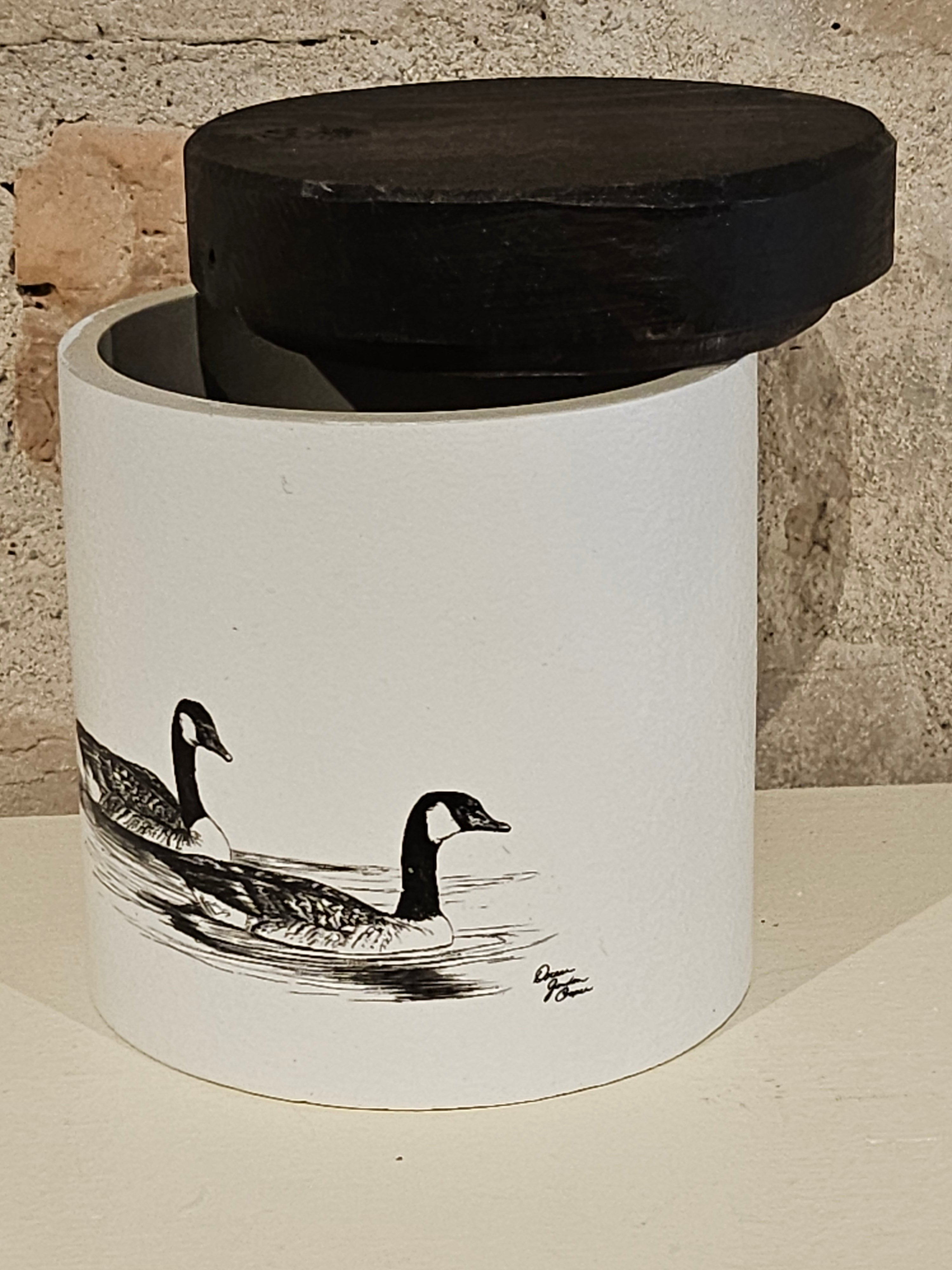 Cement Vessel - Canada Geese