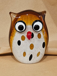 Glass Whimsy Owl - Y8089