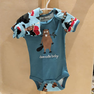 Baby Bodysuit with Hat - Life in the Wild - Dam Cute Baby