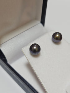 Fresh Water Black Pearl Earrings - $147