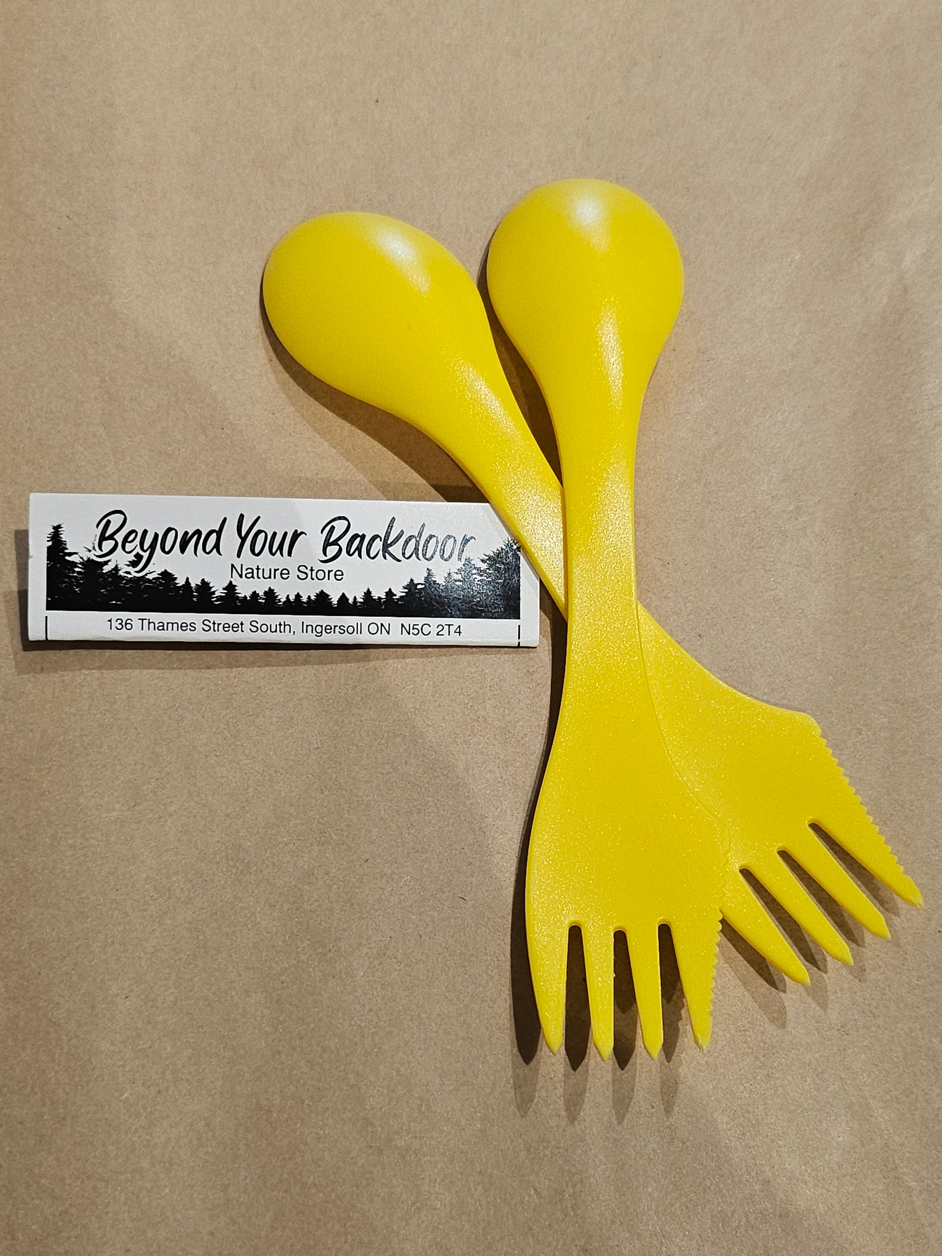 SPORK - Two-pack Camping Fork and Spoon